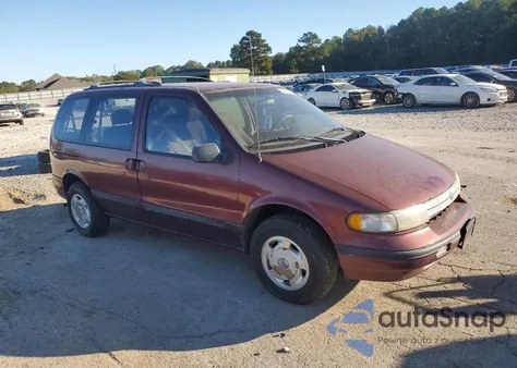 1995 Mercury Villager z USA, uszkodzony, nr VIN 4M2DV11W4SDJ69925